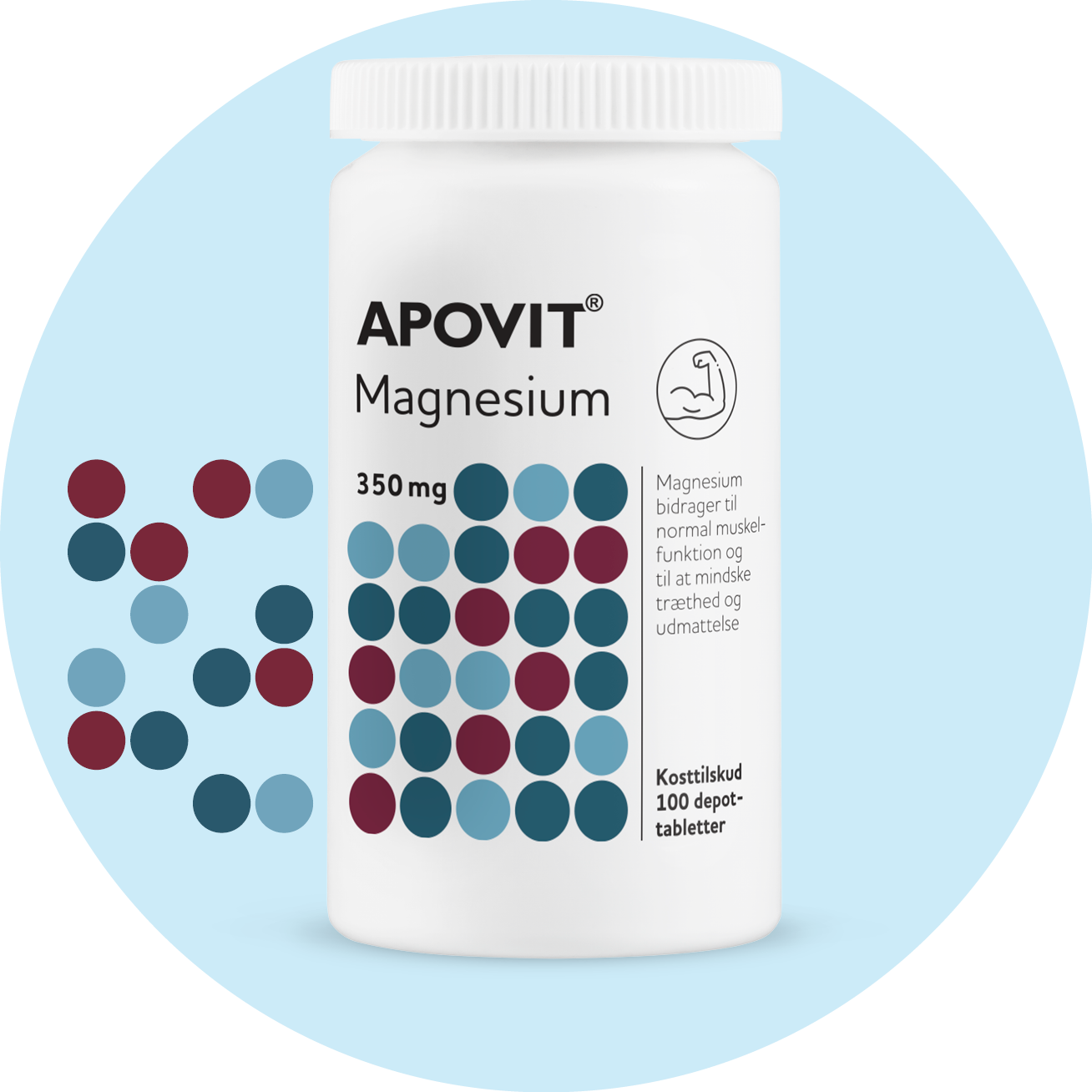 Magnesium tabletter – APOVIT med magnesium til energi og muskelfunktion