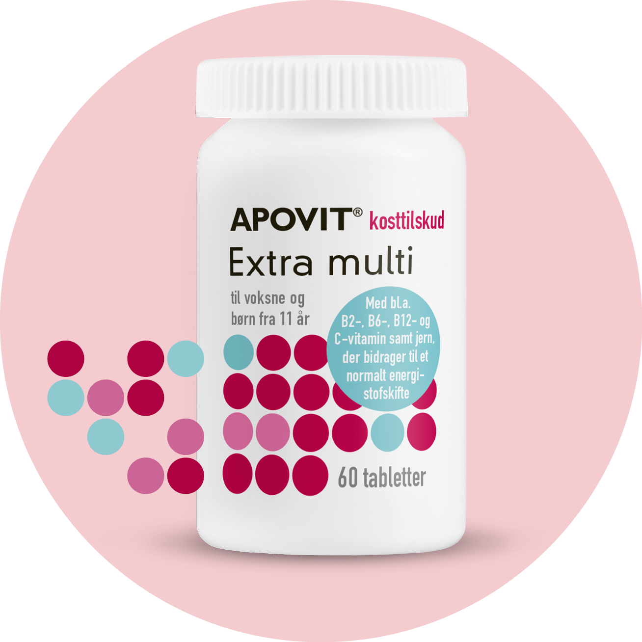 Multivitamin – APOVIT Extra med vitaminer til energi, immunforsvar og knogler