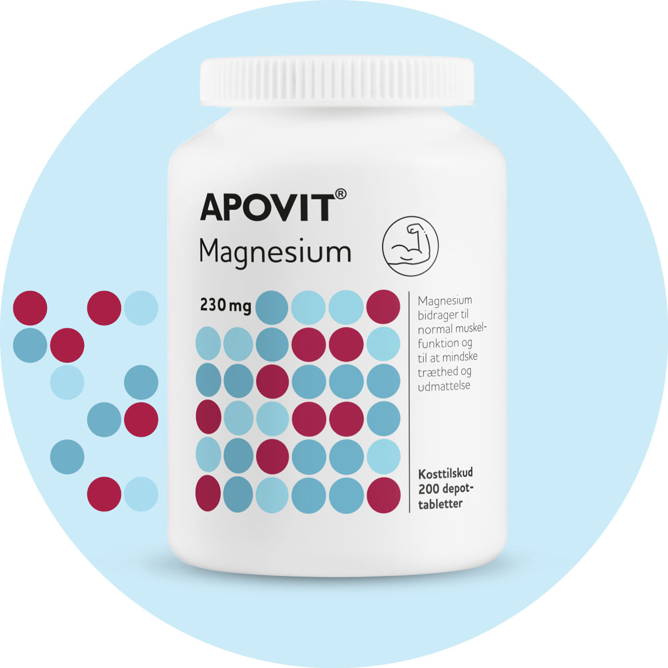 Magnesium tabletter – APOVIT med magnesium til energi og muskelfunktion