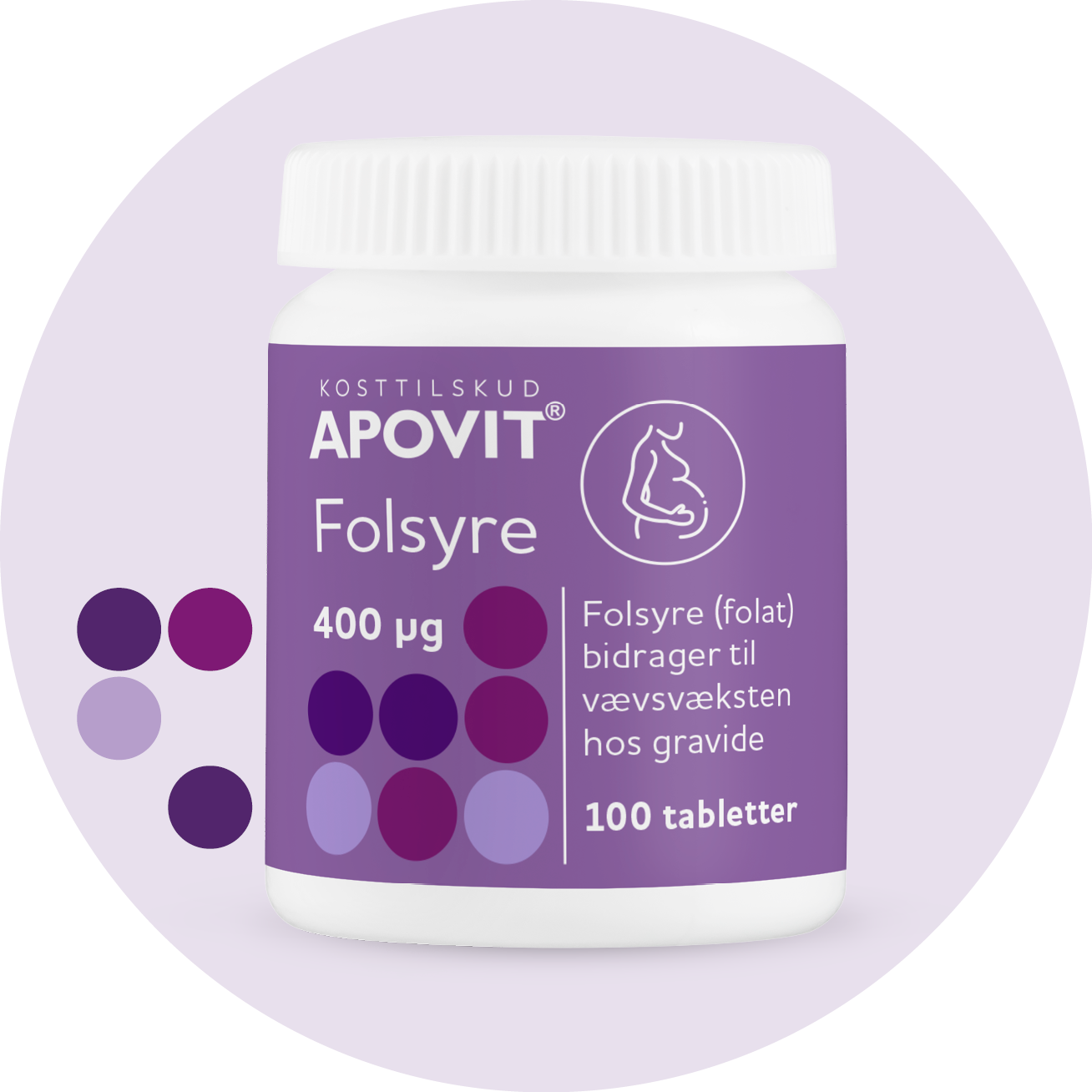 Folsyretilskud – APOVIT med folsyre til celledeling og fosterudvikling