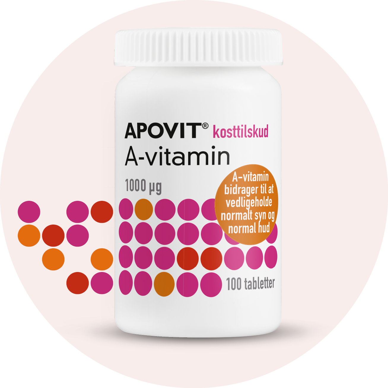 A-vitamin tabletter – APOVIT med A-vitamin til syn og hud