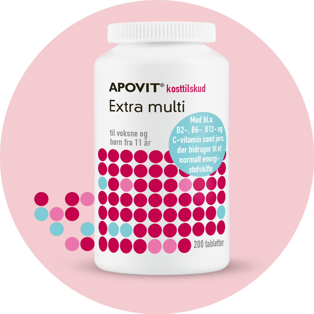 Multivitamin – APOVIT Extra med vitaminer til energi, immunforsvar og knogler