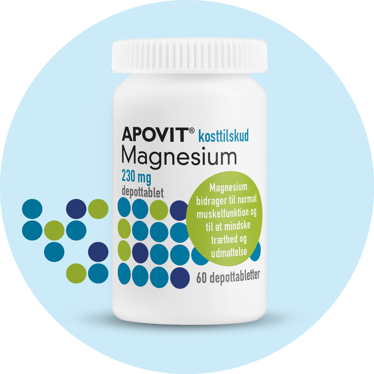 Magnesium tabletter – APOVIT med magnesium til energi og muskelfunktion