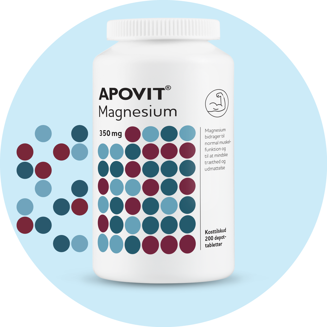 Magnesium tabletter – APOVIT med magnesium til energi og muskelfunktion